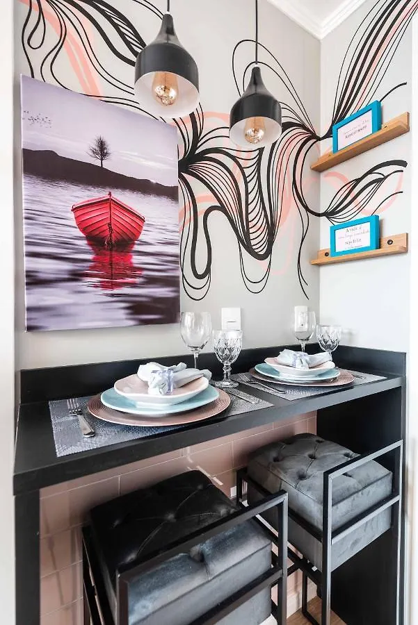 Apartment Studio Design Prox Ao Metro Bras Com Piscina Sao Paulo Brazil
